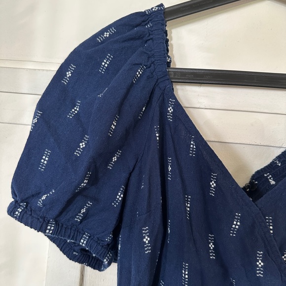 Madewell Embroidered Wrap Top - Picture 4 of 8